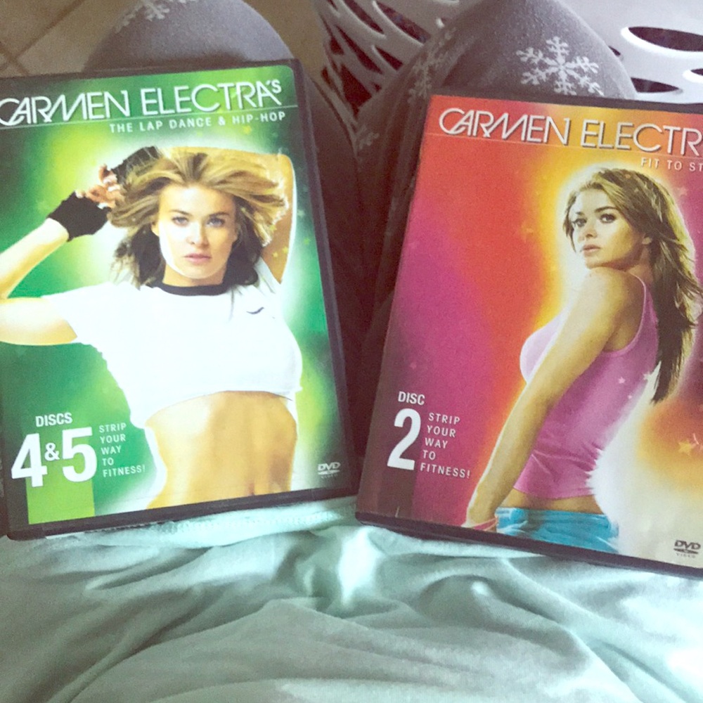 Carmen Electra fitness dvds